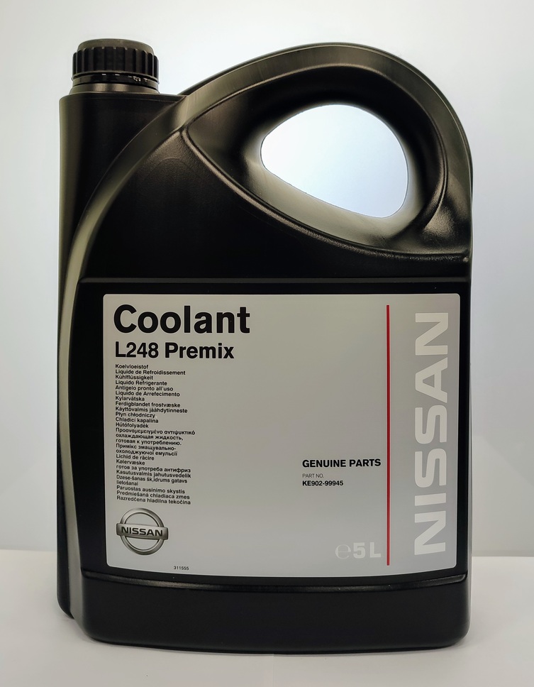 Рідина охолоджуюча L248 (зелена -38), 5л (42430)
