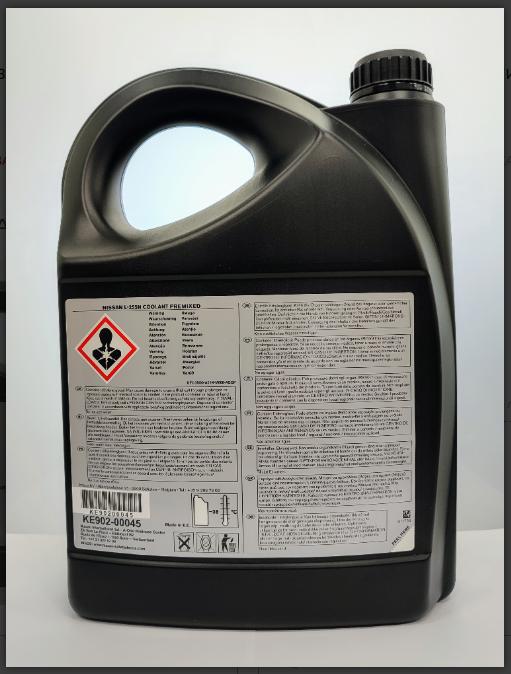 Рідина охолоджуюча L255N 5л (синій -38) (43689)