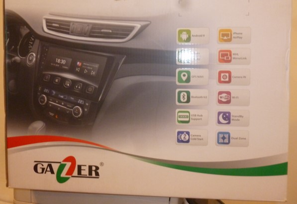 Штатна магнітола Nissan Qashqai, X-Trail, 2013-2016 Gazer CM7012-J11 Climat (42503)