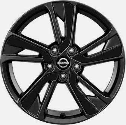 Диск легкосплавний DARK GREY (LG45) R18 з центральним ковпачком (42343)