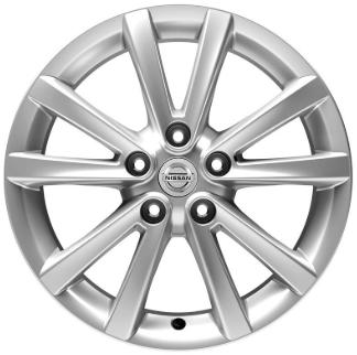 Диск легкосплавний FUJI преміум R17 з центральним ковпачком (сріблястий) X-TRAIL T32 (42332)