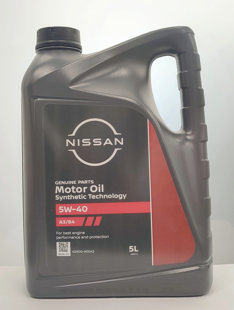 Олива двигуна 5W40 A3/B4.SN/CF, 5л (41616)