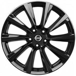 Диск легкосплавний WIND R19 з центральним ковпачком (чорний Z11) (42344)