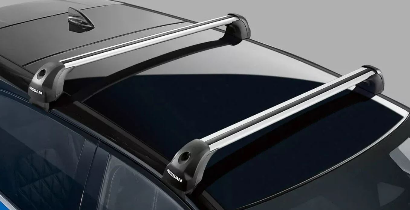 Поперечки алюмінієві, зі швидкою фіксацією, для авто без рейлінгів, Qashqai J12 (42320)