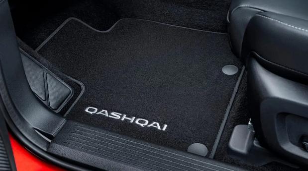 Килимки салону текстильні чорні к-кт 4 шт. Qashqai J12 (40983)