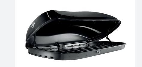 Бокс багажний чорний малий, 380 л (42317)