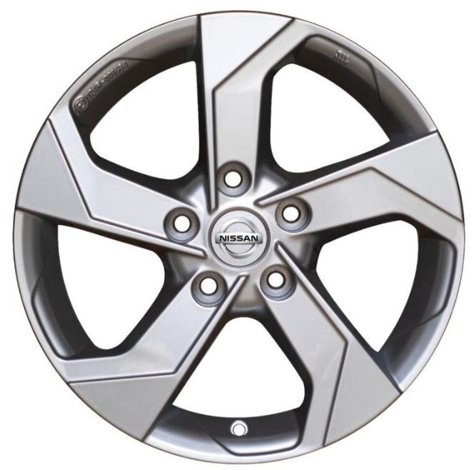 Диск легкосплавний R17 Silver, з центральним ковпачком JUKE F16B (44232)