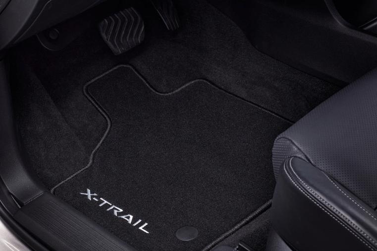 Килимки салону текстильні чорні к-кт 4 шт. X-Trail T33 (40985)
